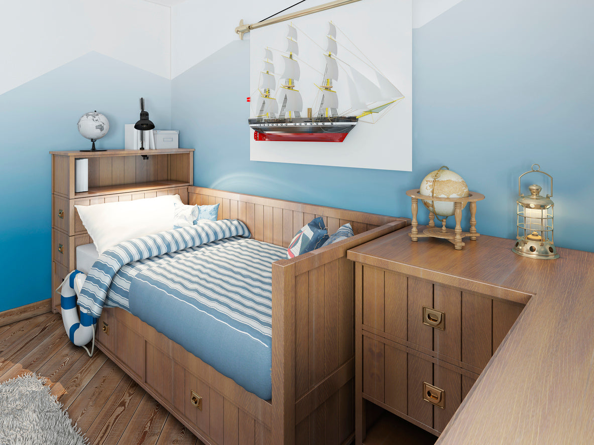 Minimalist Twin Bed With Storage