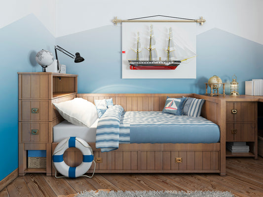 Minimalist Twin Bed With Storage